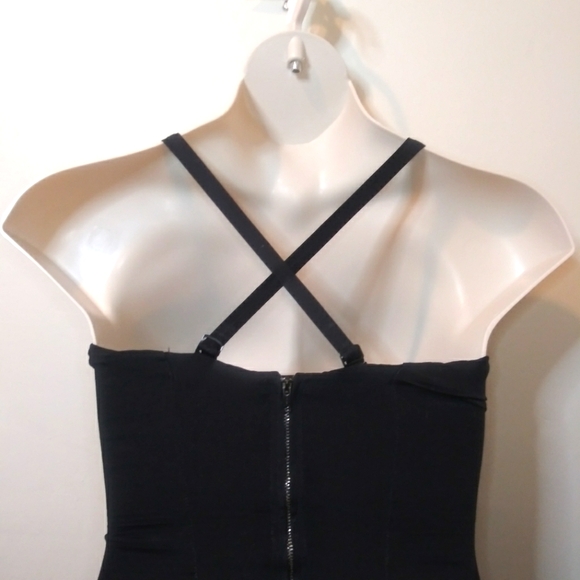 Vintage Rare 1950's Jantzen Black Ruched Front One-Piece Pin-Up Style Swimsuit - Picture 5 of 12